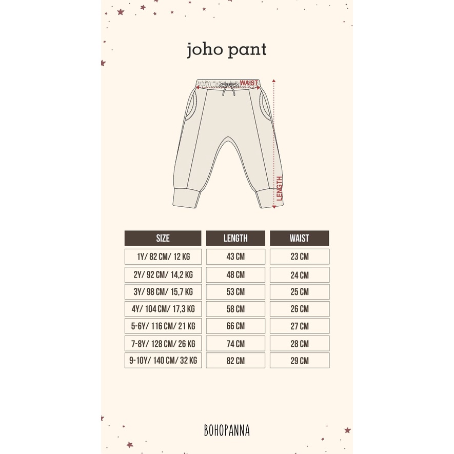 BOHOPANNA - JOJO TEE / JOJO PANT