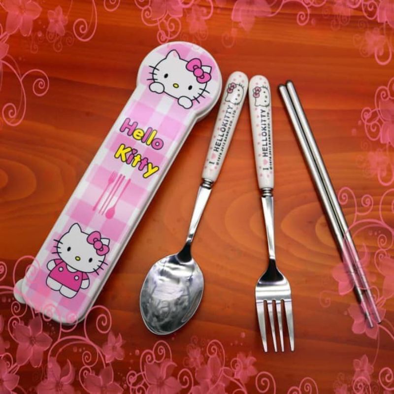 sendok set gagang keramik sendok makan