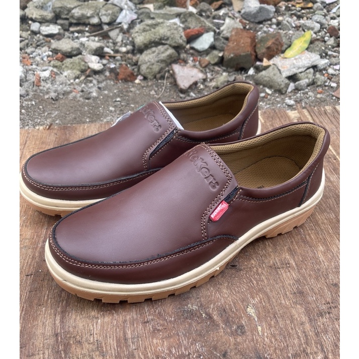 SEPATU PRIA ASLI KULIT/ SEPATU CASUAL/ SEPATU KERJA KULIT