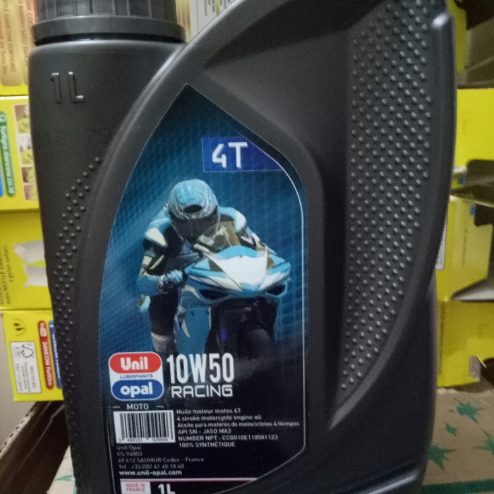 oli unil opal racing 4T 10w50 / 10w-50 botol 1 liter