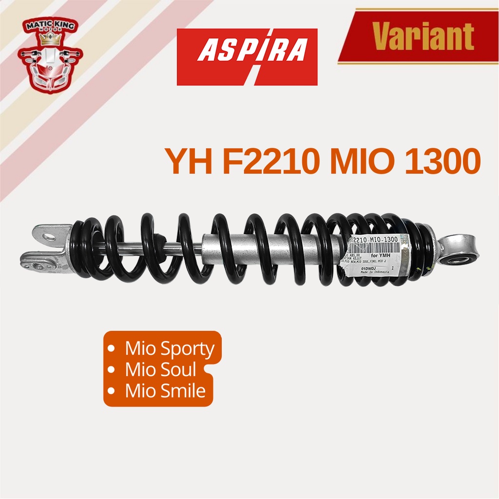 Shockbreaker sok Belakang Yamaha X Ride 110 115 ASPIRA YH-F2210-XRD-1700