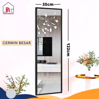 Kaca Cermin Dinding / Cermin Putih & Hitam Full Body / Kaca Rias Aesthetic