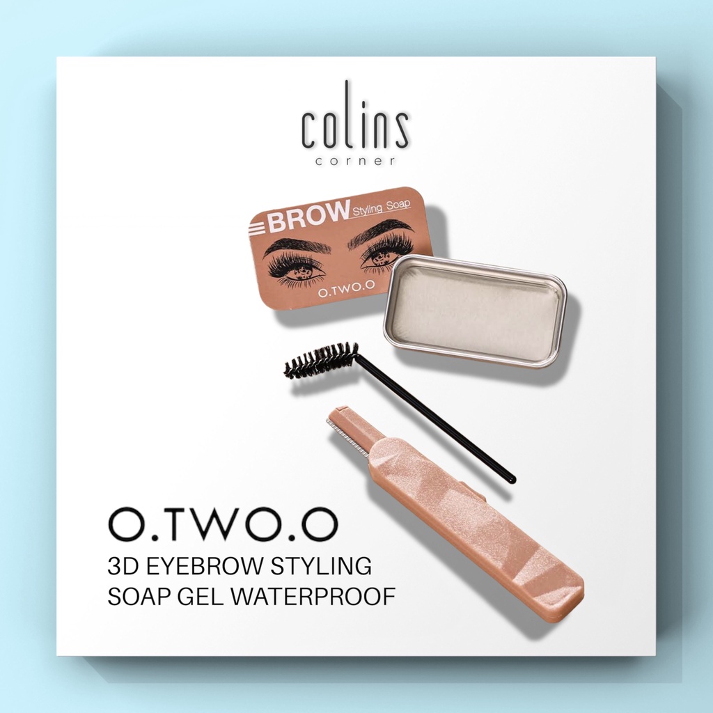 O.TWO.O 3D Eyebrow Styling Soap Gel Waterproof
