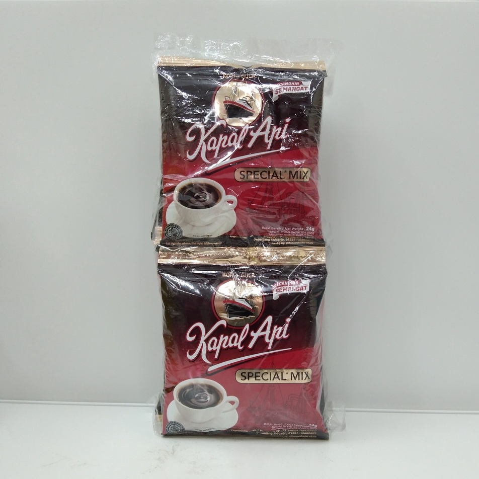 

Kopi kapal api special mix renceng 10sch 24gr