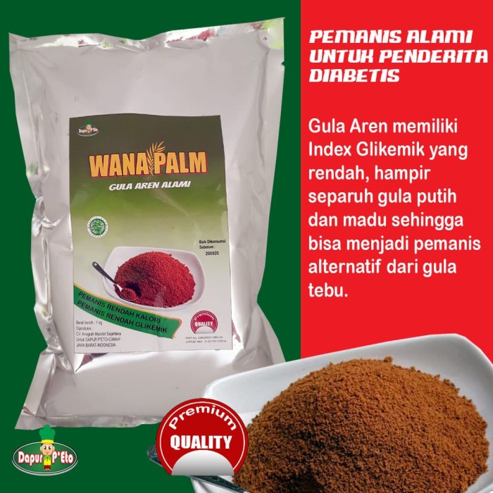 

@@@@] Gula Aren Wanapalm Murni 1 kg