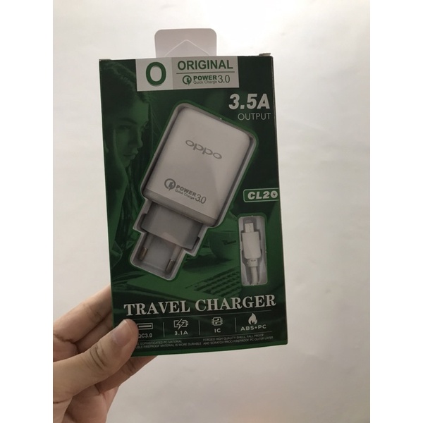 TRAVEL CHARGER CL-20 3.5A MICRO