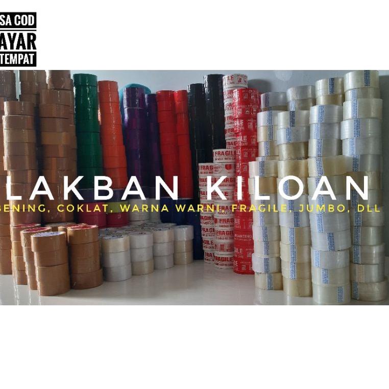 

™ Lakban Kiloan Layak Pakai Lebih Hemat Cocok Untuk Packing ソ