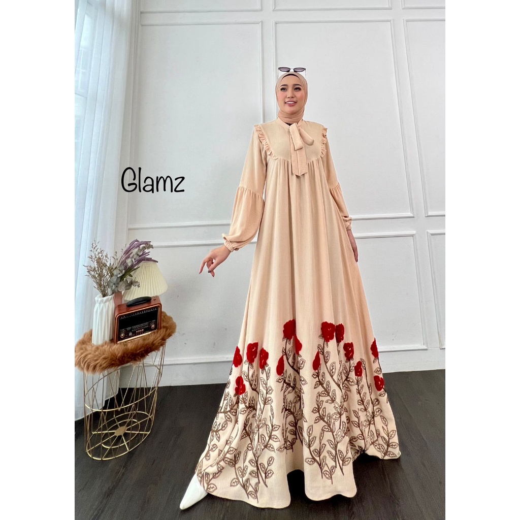 Original GLAMZ Dress Evelyn 5 (seri A)  / Fashion Muslim Gamis