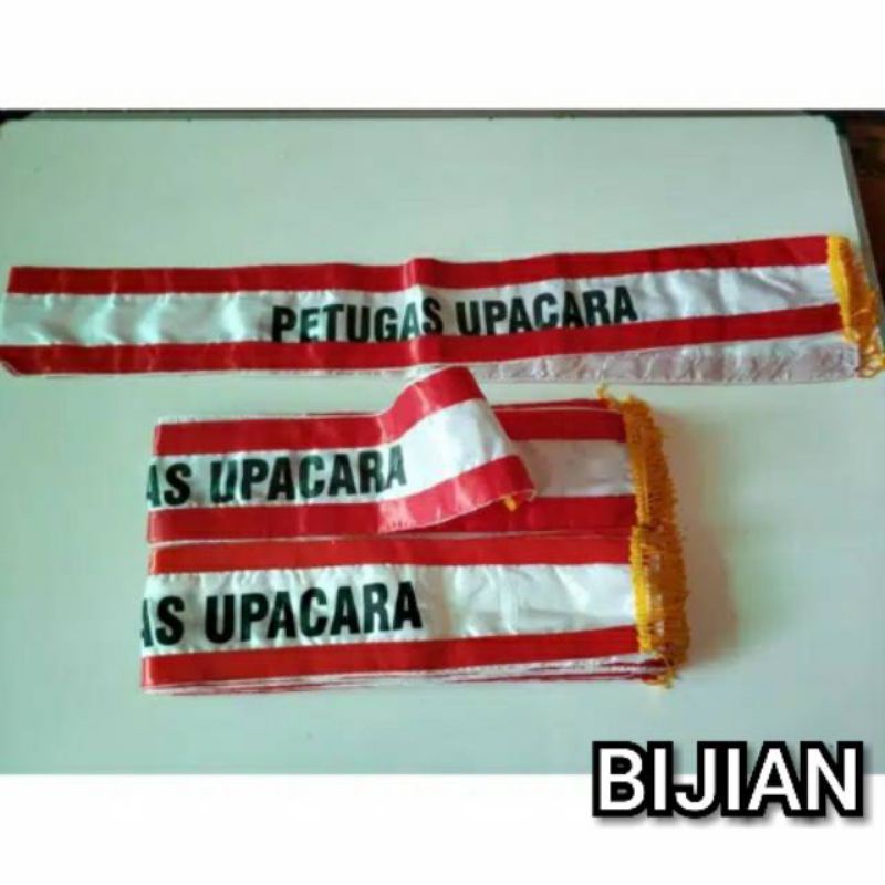 selempang selendang petugas upacara