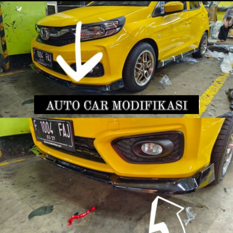 lips bumper depan all new Brio 2020 2022