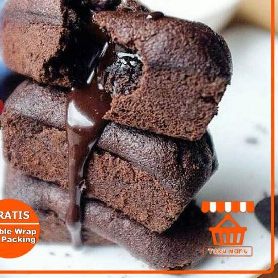 

12.12 SALE Kue Balok Brownies Mahkota (PACKING AMAN) - Coklat Lumer Balok Kue Brownies Lumer khas Bandung Cokelat Balok Oleh Oleh Bandung Kue Bandung grosir