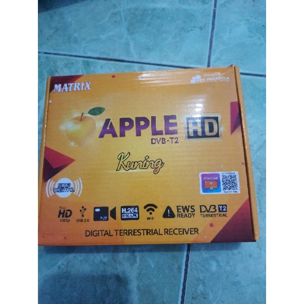 Set top box Matrix kuning