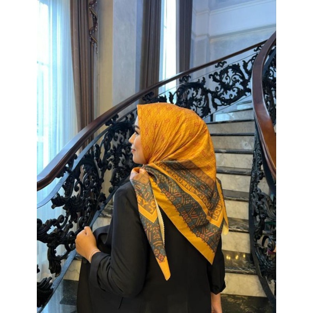akiya mustard journey scarves