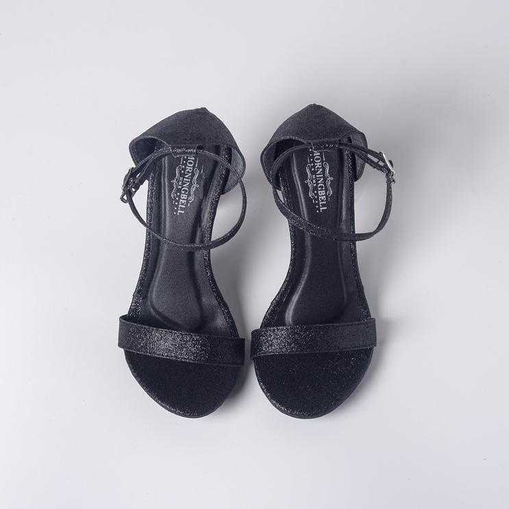 Termurah MORNINGBELL HIGH HEELS STRIP GLITER premium