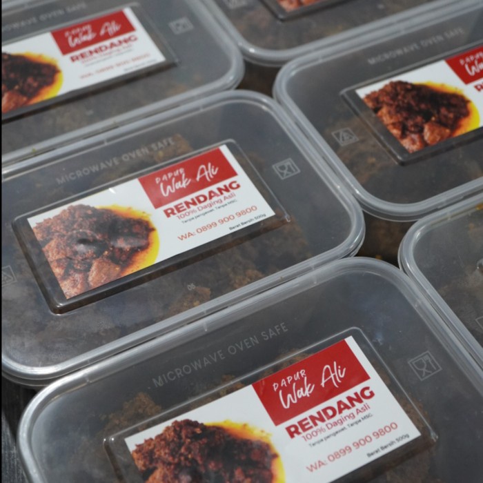 

Rendang Daging Sapi Padang Resep Warisan Halal Tx0391