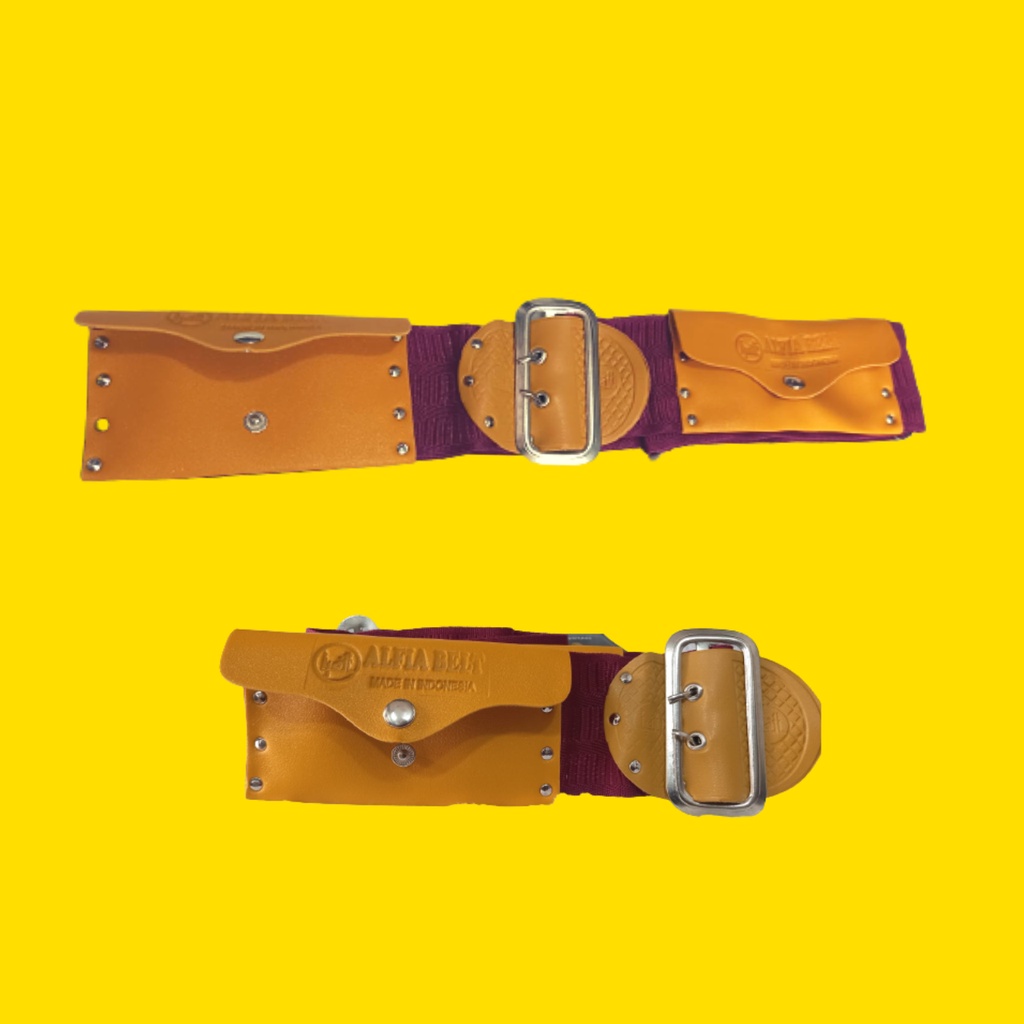 SABUK BETAWI MAROON MARUN I IKAT PINGGANG BETAWI I SABUK HAJI