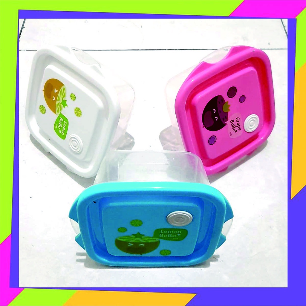Pamacin02 Microwave Lunch Box Kotak Makan Plastik Kecil