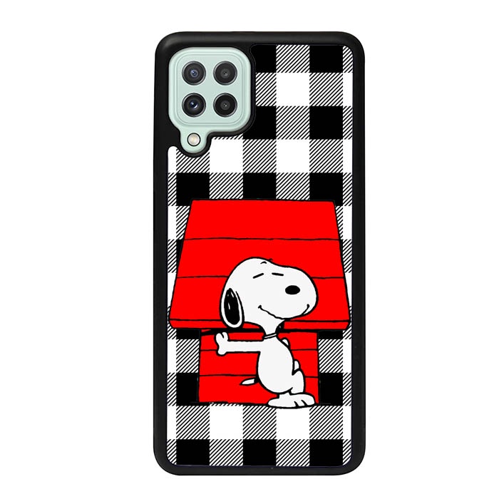 Casing Case Samsung A22 A21s A21 A20s A30 A20 A13 A12 A11 A10 4G 5G Snoopy House YL0329 Custom V1