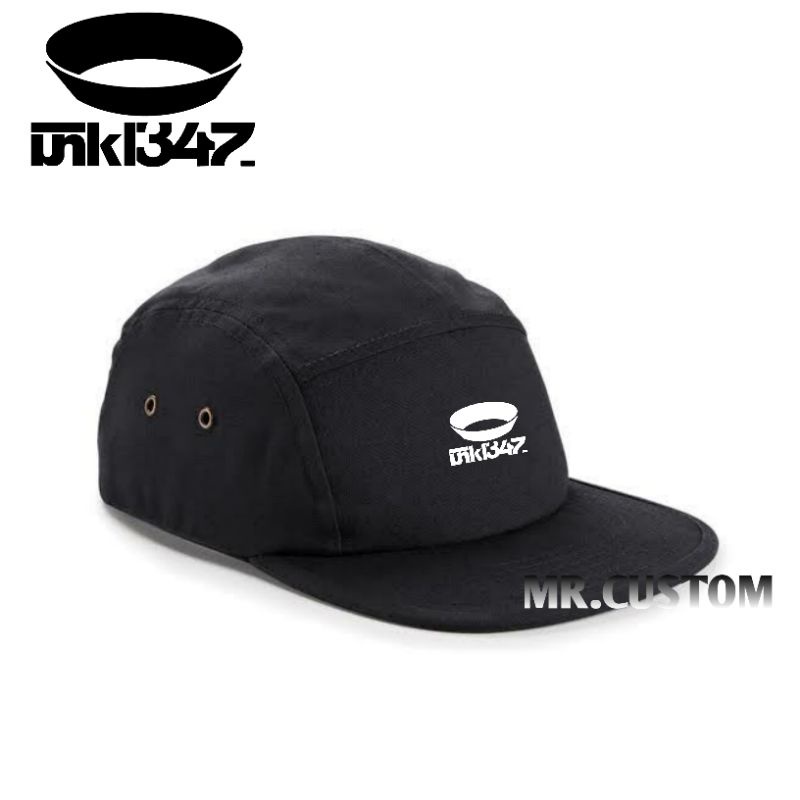 Topi 5 Panel Premium - Topi Five Panel Pria Wanita Lokal Brand UNKL347