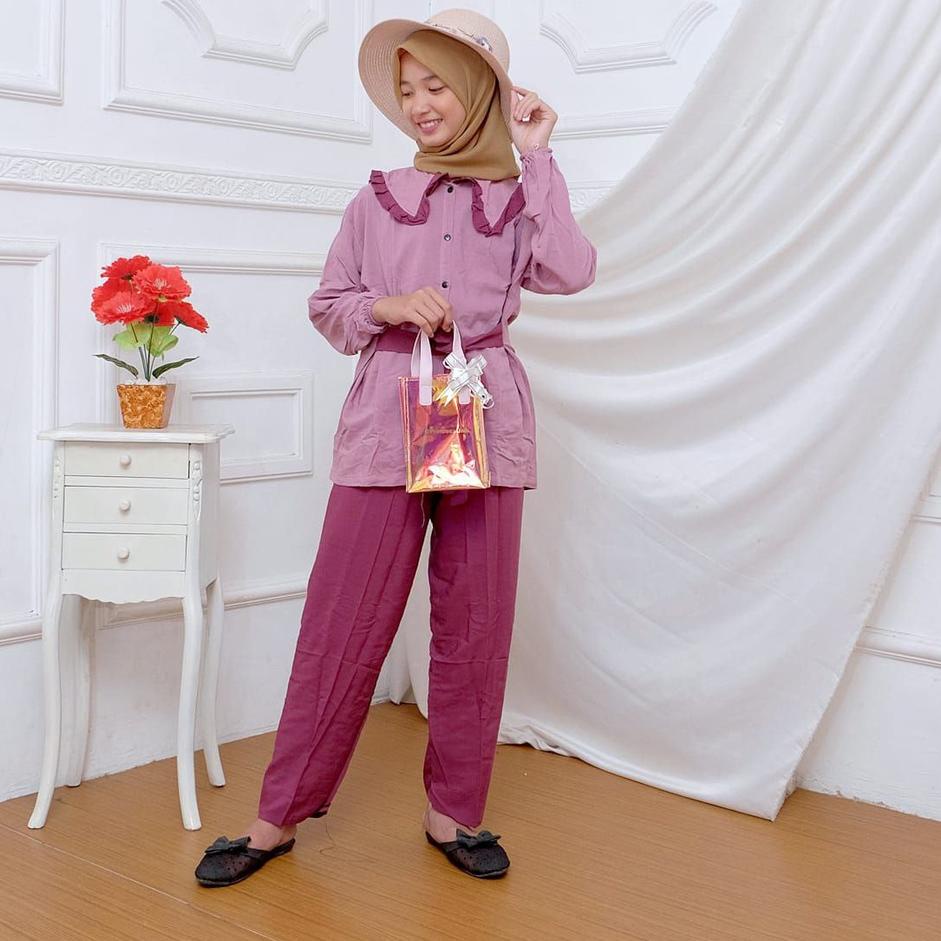 {PNN.22De22d} SETELAN ANAK TANGGUNG ONE SET PIJAMAS PIYAMA PANJANG