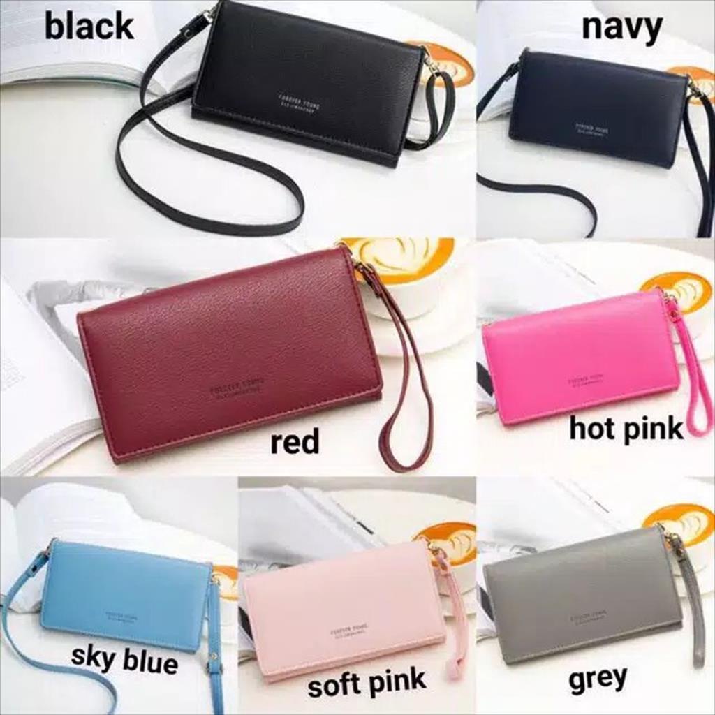 LS 080 - Wallet / Dompet Wanita Lipat Panjang Fashion Korea Heryana