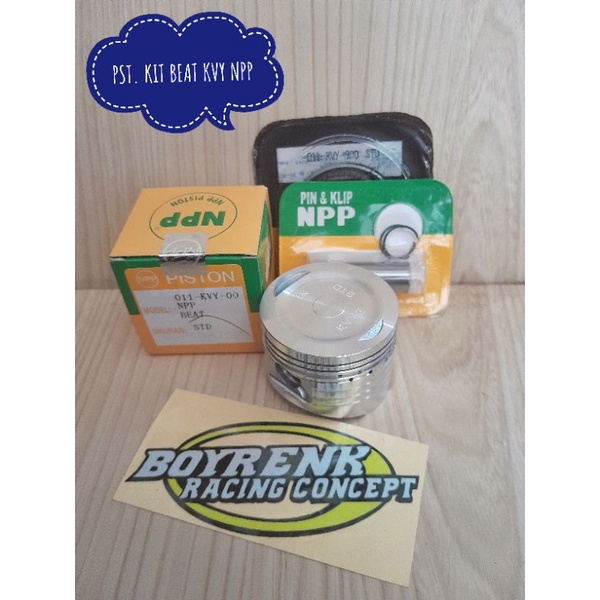 PISTON KIT BEAT KARBU (KVY) STD - 200 NPP - BOYRENK SURABAYA