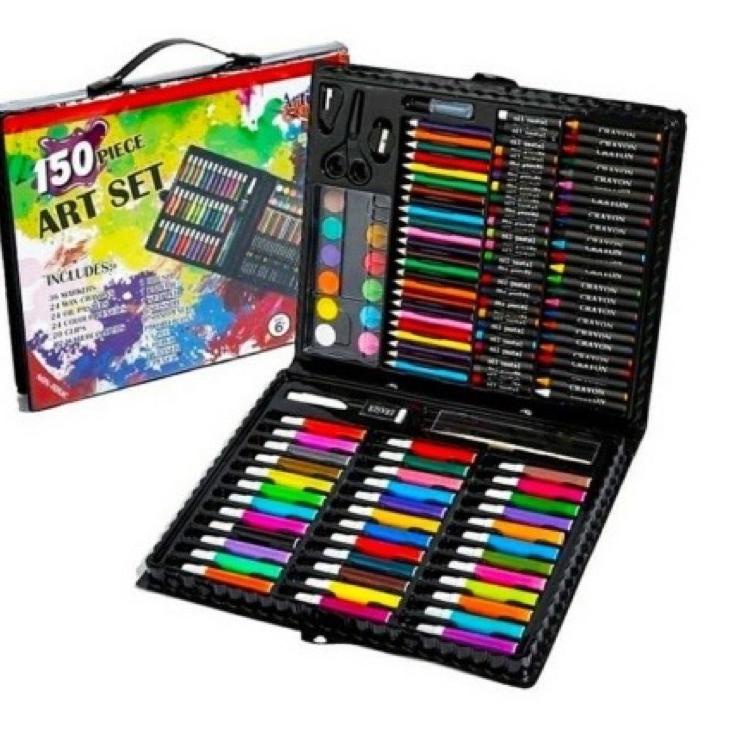 

Garansi Sampai [ACQ] Alat Tulis Crayon Set 150Pcs / Pensil Warna ATK