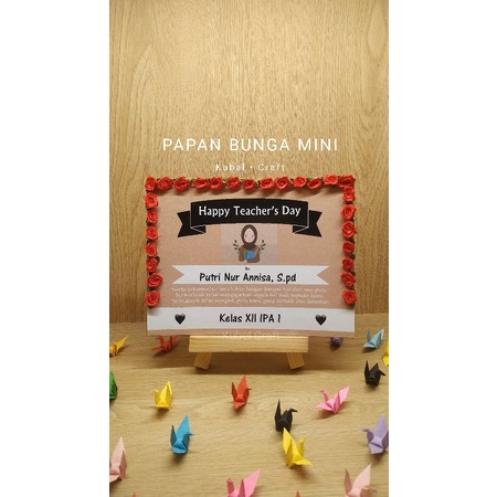 Papan Bunga Mini / karangan bunga mini