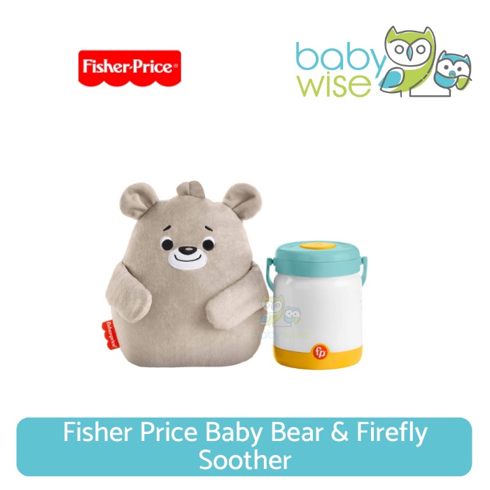 Fisher Price Baby Bear & Firefly Soother - Lampu Tidur Musik Anak