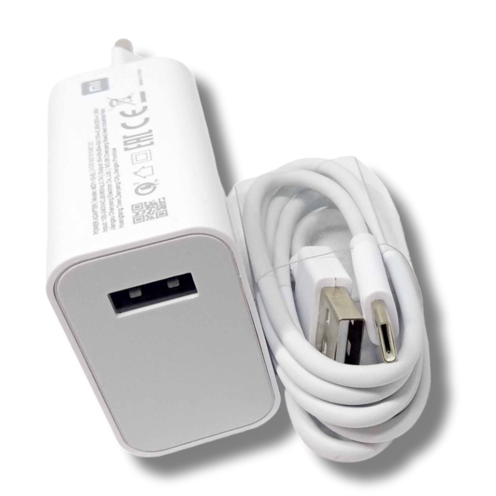 CHARGER  XIAOMI ORIGINAL 27W QUICK CHARGING 3.0 CHARGER XIAOMI TYPE-C FAST CHARGING XIAOMI 3A ORIGINAL MDY-10-EL