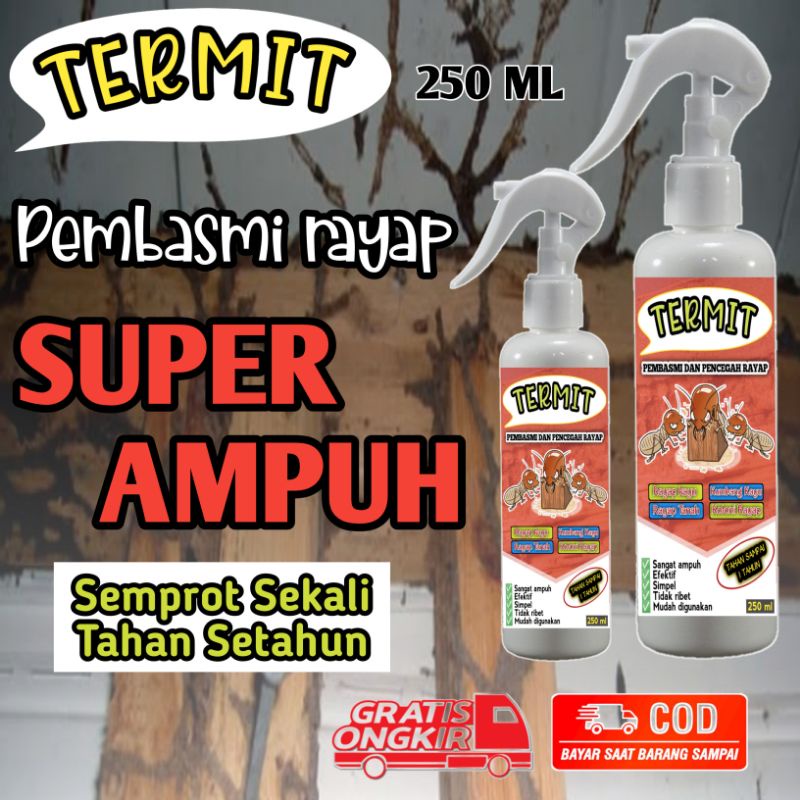 RACUN RAYAP OBAT ANTI RAYAP PALING AMPUH PENCEGAH RAYAP PEMBUNUH RAYAP RACUN ANTI RAYAP