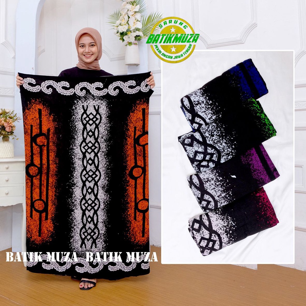 SARUNG MUZA WARNA WARNI GLOYOR SARUNG SANTRI PUTRI SARUNG SANTUNG SARUNG BATIK PEKALONGAN SARUNG WANITA