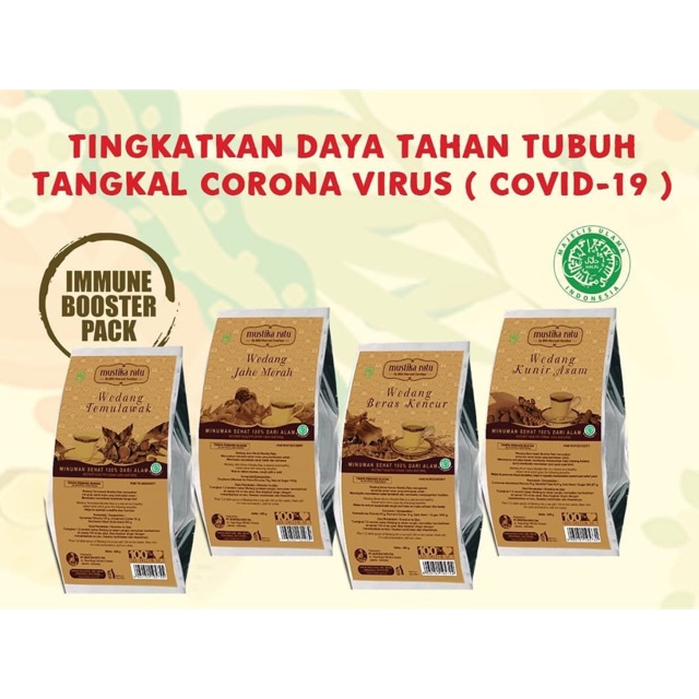 Mustika Ratu Wedang Jamu PolyBag 500gr