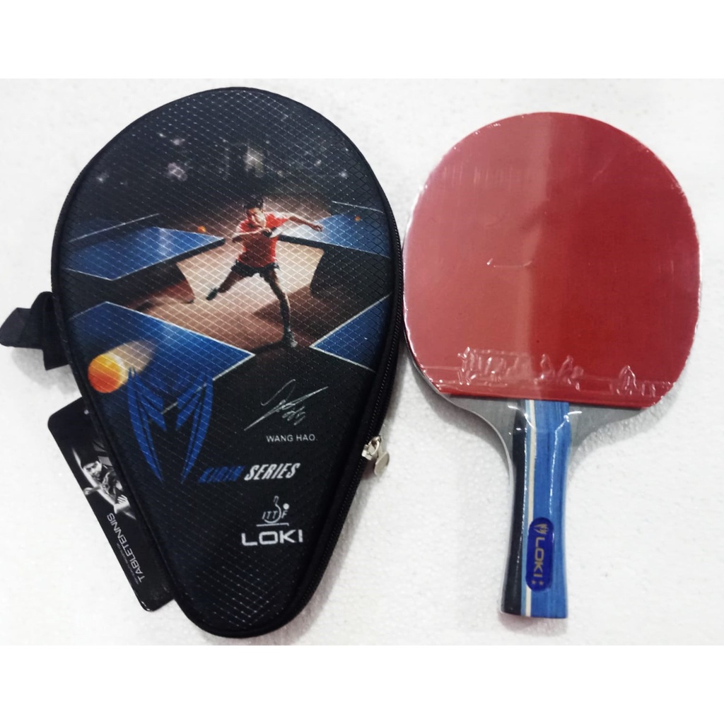 Bet Pingpong Bet Tenis Meja LOKI Krin 2 Original + Full Cover