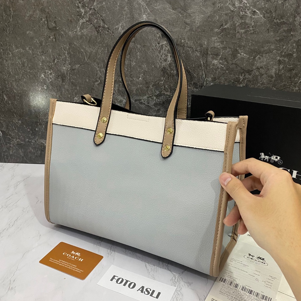 Co@ch Field Colorblock Tote 7387 (FreeKantongKain+Bubble Wrap)