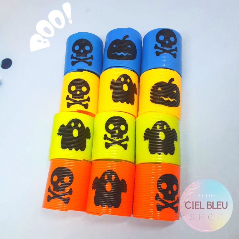 MAINAN PER SMILE / Slinky Spring Rainbow Toy Spiral / Mainan Per Warna Termurah