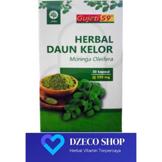 

Daun Kelor Herbal Gujati isi 30