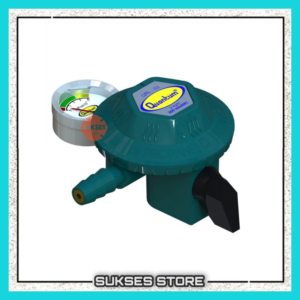 KEPALA GAS METER QUANTUM / REGULATOR GAS