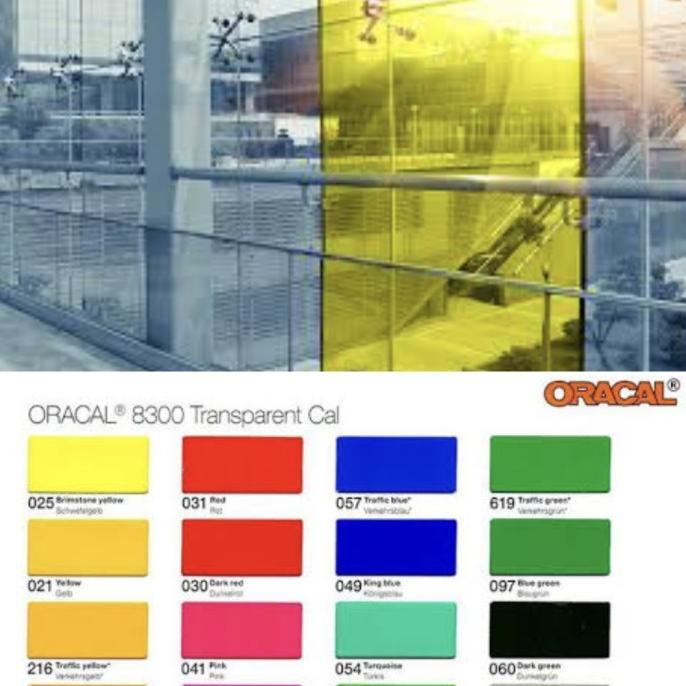 

Oracal 8300 Sticker Transparan Brimstone Yellow 025