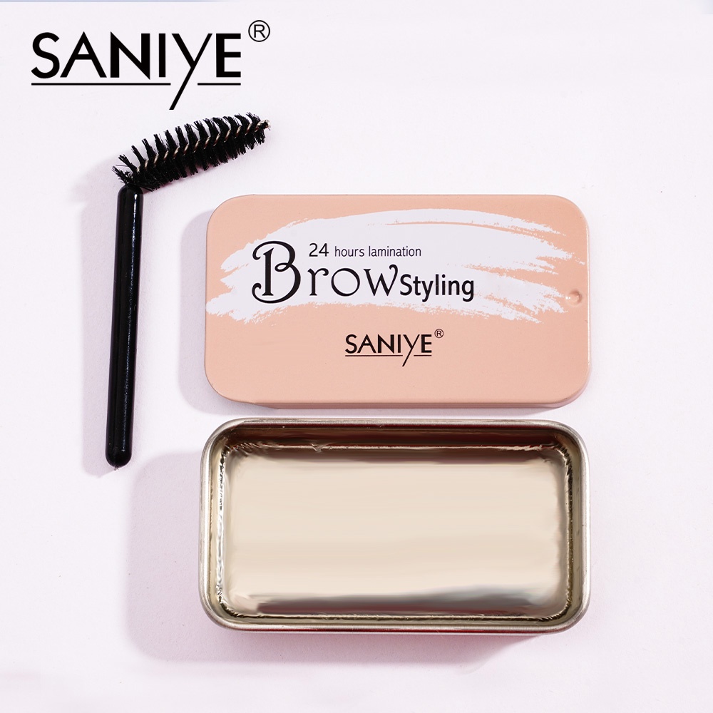 ❤ MEMEY ❤ SANIYE Brow Styling Gel Soap | Feathers M324 ✔️BPOM