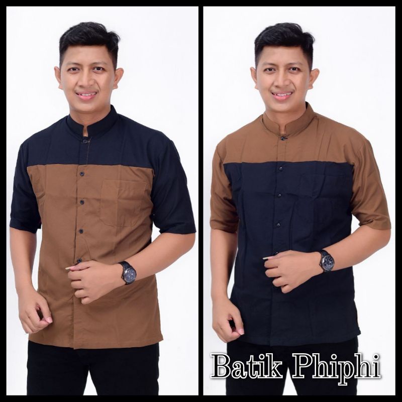 Baju Muslim Pria / Baju koko Pria Terbaru 2023 Size  M, L, XL ( ORIGINAL )