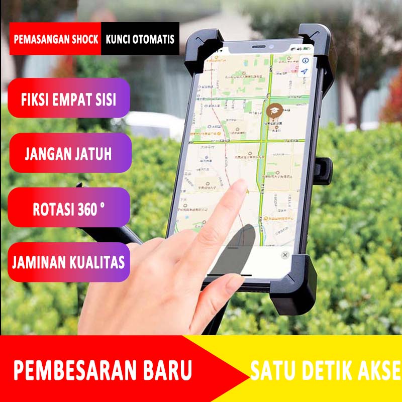 Gagang BESIStand Phone Holder Motor/Bicycle Holder Hp/holder hp motor/phone holder motor/dudukan hp