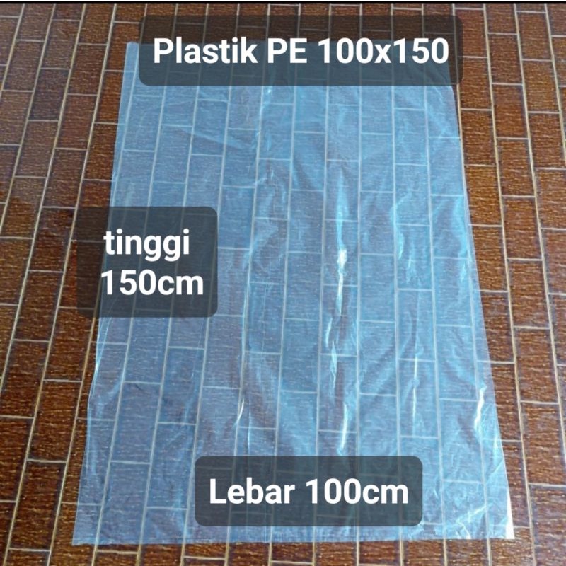 Plastik PE 100x150x0.4 tebal 4 micron