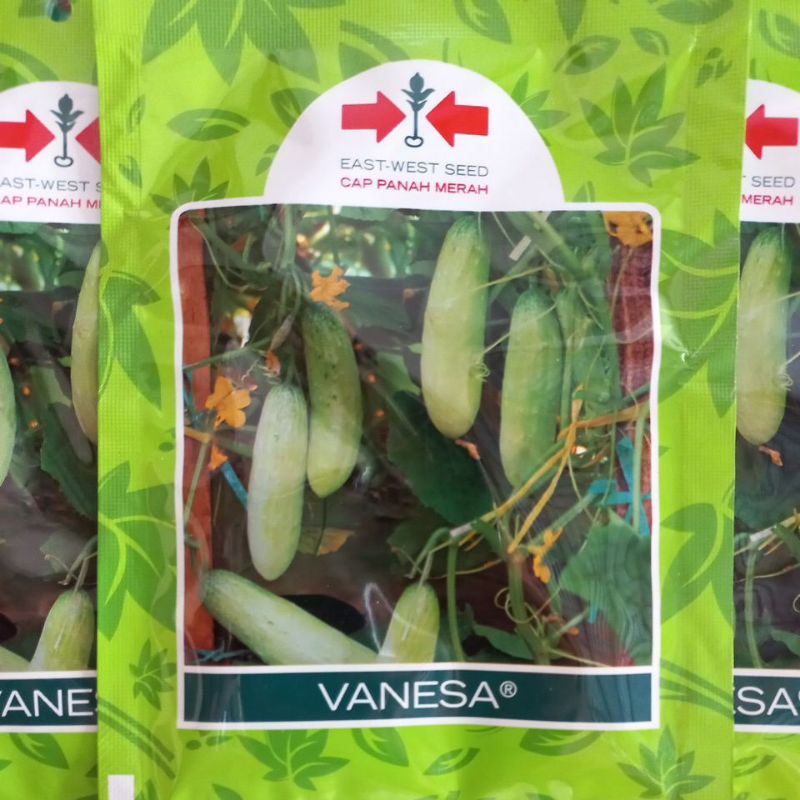 Benih Timun Lalap VANESA 20 Gram Cap Panah Merah