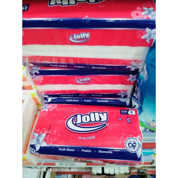 TISSUE JOLLY 250 SHEETS