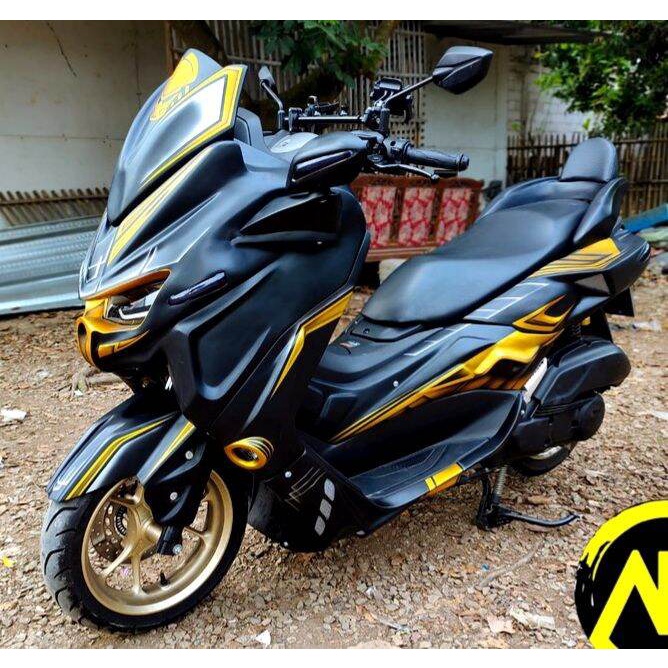 PAKET FULL BODY ALL NEW NMAX NMAX BARU PREDATOR NMAX LAMA MODEL PREDATOR COVER BODY FULLSET PREDATOR