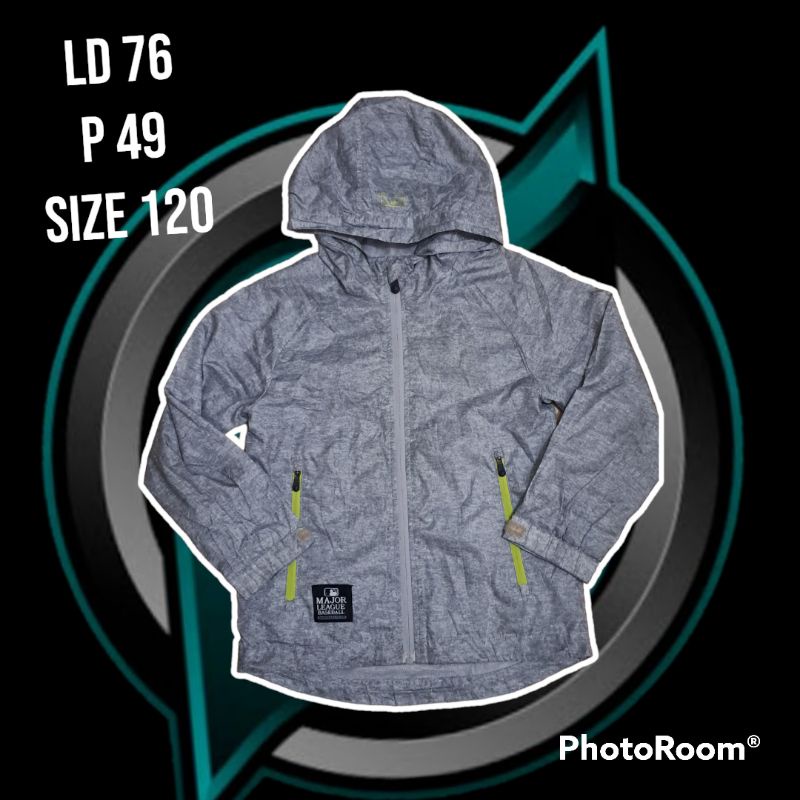jaket mlb anak second