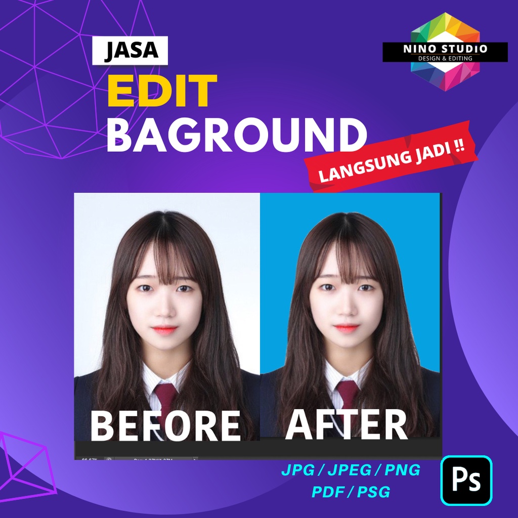 Jual Edit baground foto / hilangkan baground foto / hapus baground foto