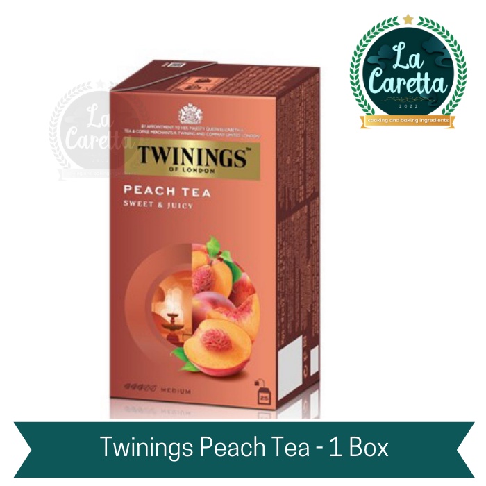 

Twinings Peach Tea 1x25 Pcs