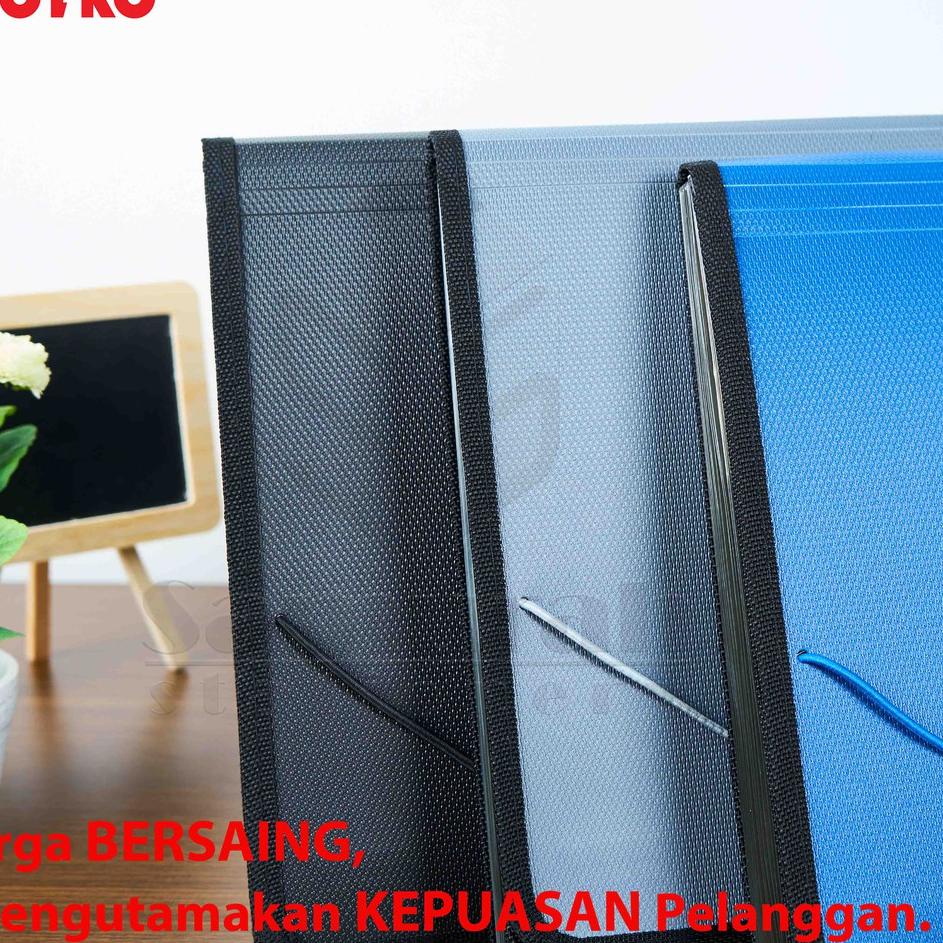 Jual Borong Stock Expanding File Joyko Ukuran Folio Ef Map Dompet Plastik Sekat Berkas